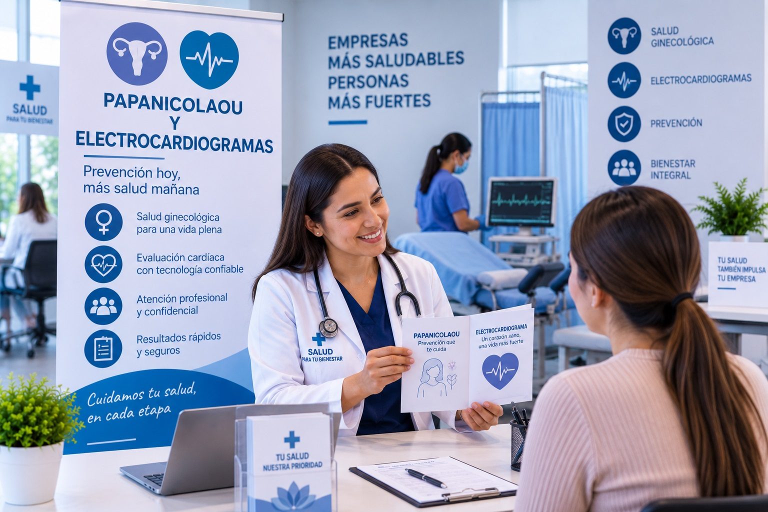 Papanicolaou y Electrocardiogramas